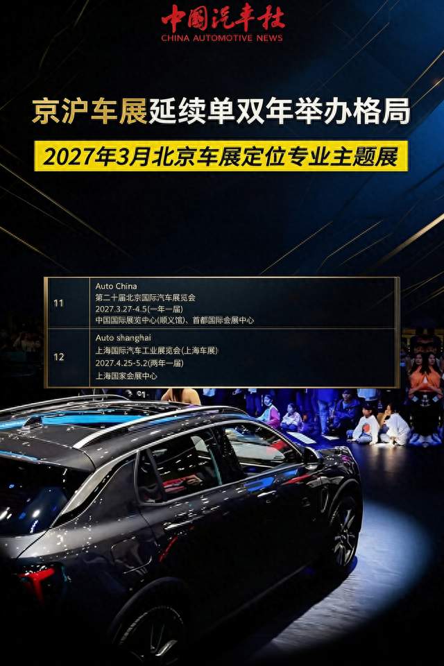 并非取消，北京车展转型专业主题展