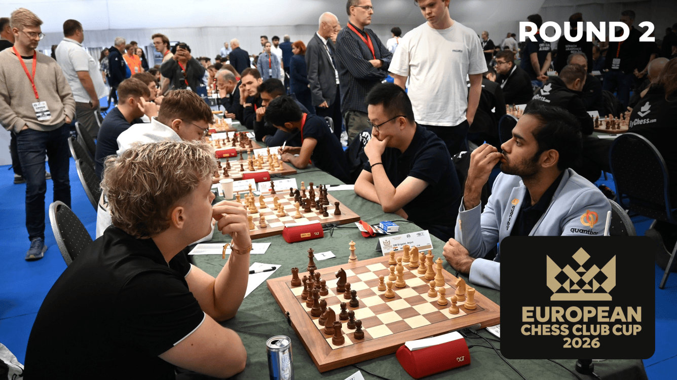 国际象棋 韦奕加盟alkaloid俱乐部，出战欧洲俱乐新联赛 ，第一、二轮，均胜