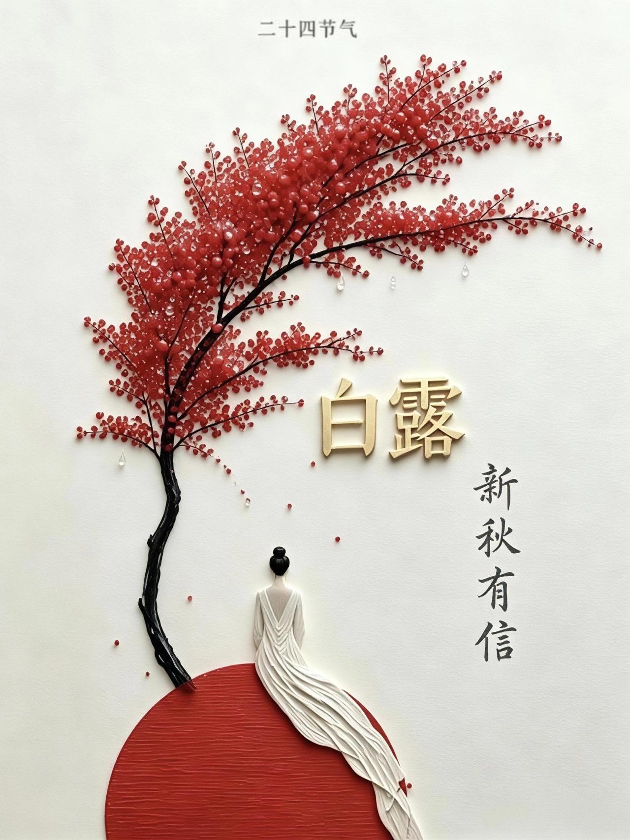 九月七号便是白露，老辈常念叨“白露秋分夜，一夜凉一夜”，这话真不是随口说的。
以