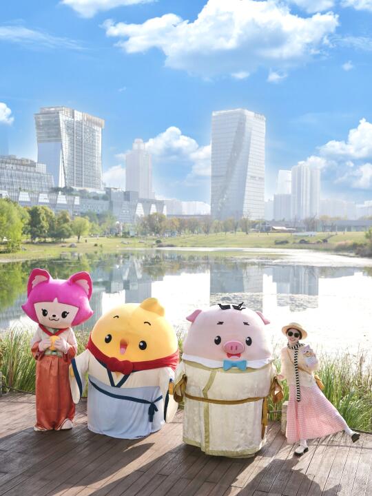 成都果然是大城市......偶遇穿汉服玩偶🧸