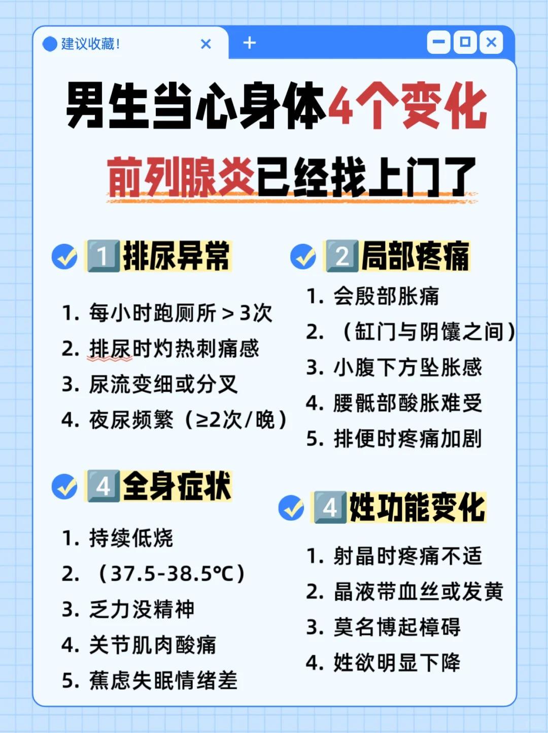 尿频尿急不一定是小事！可能是前列腺在报警！