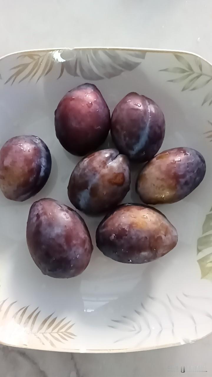 今天买的西梅，又酸又硬没熟，看来真的是便宜没好货啊！