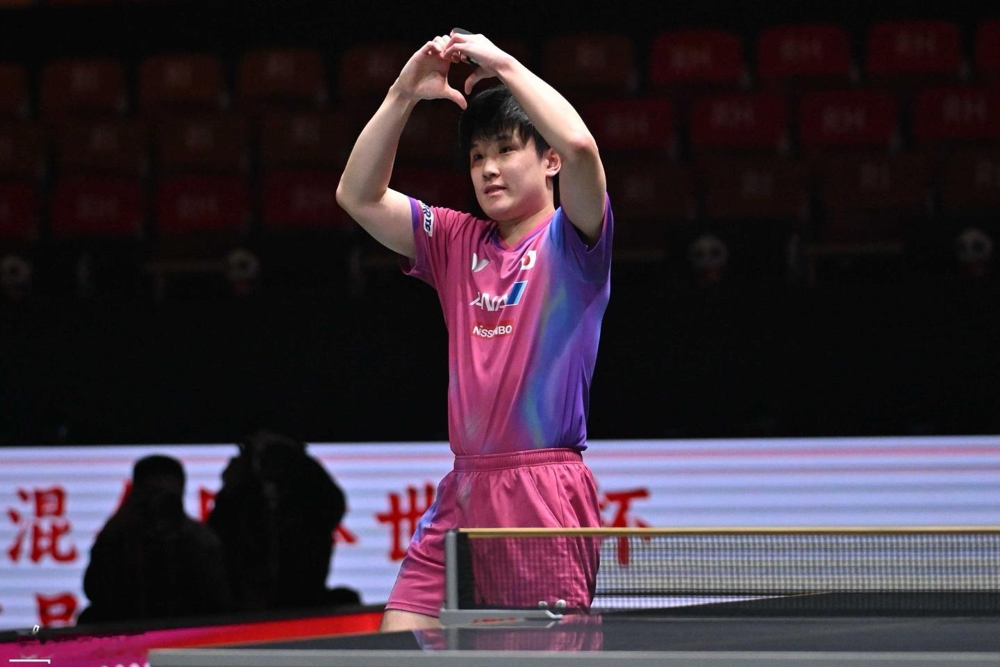 张本智和张本智和2025成都混团世界杯 Harimoto Tomokazucr.