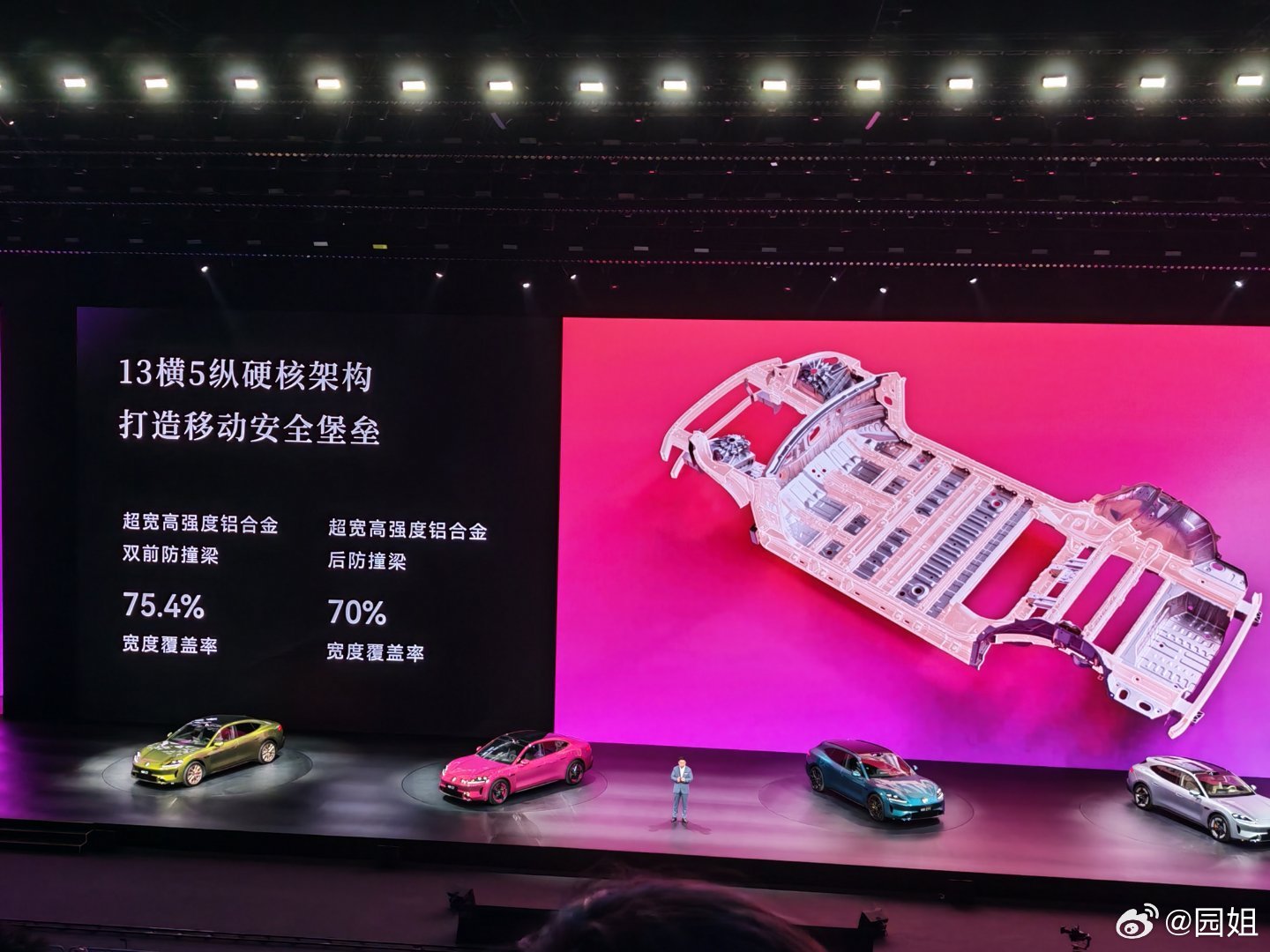 尚界Z7十款配色，八款轮毂三种卡钳，五款内饰。全系标配W-HUD ；全系标配随动