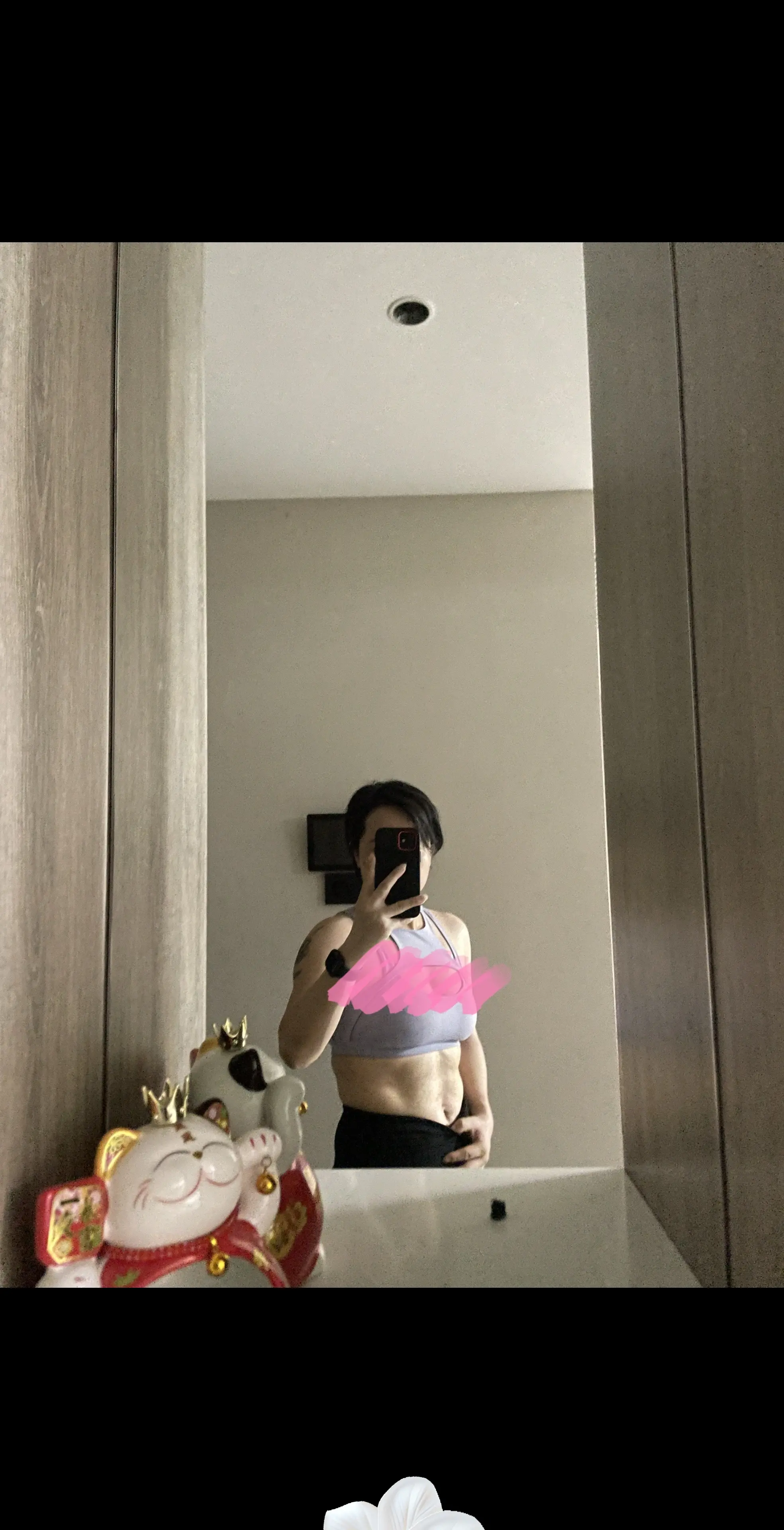 不管练成啥样努力过就行 也确实管不住嘴