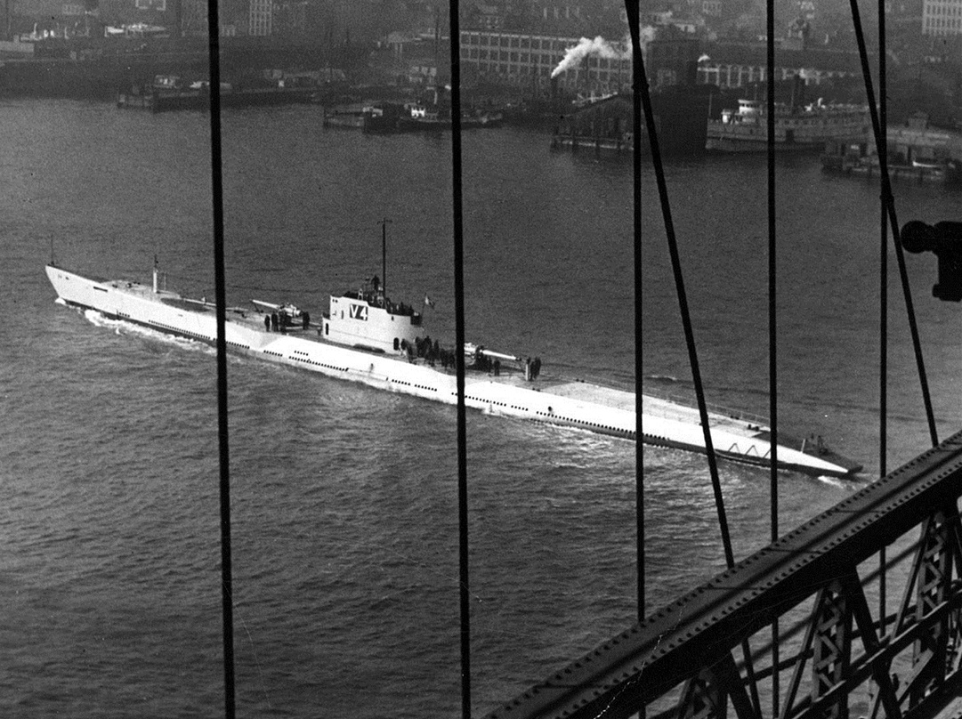 烽火问鼎计划每天认识一件兵器 美国海军SS-166号布雷潜艇（1928年服役），