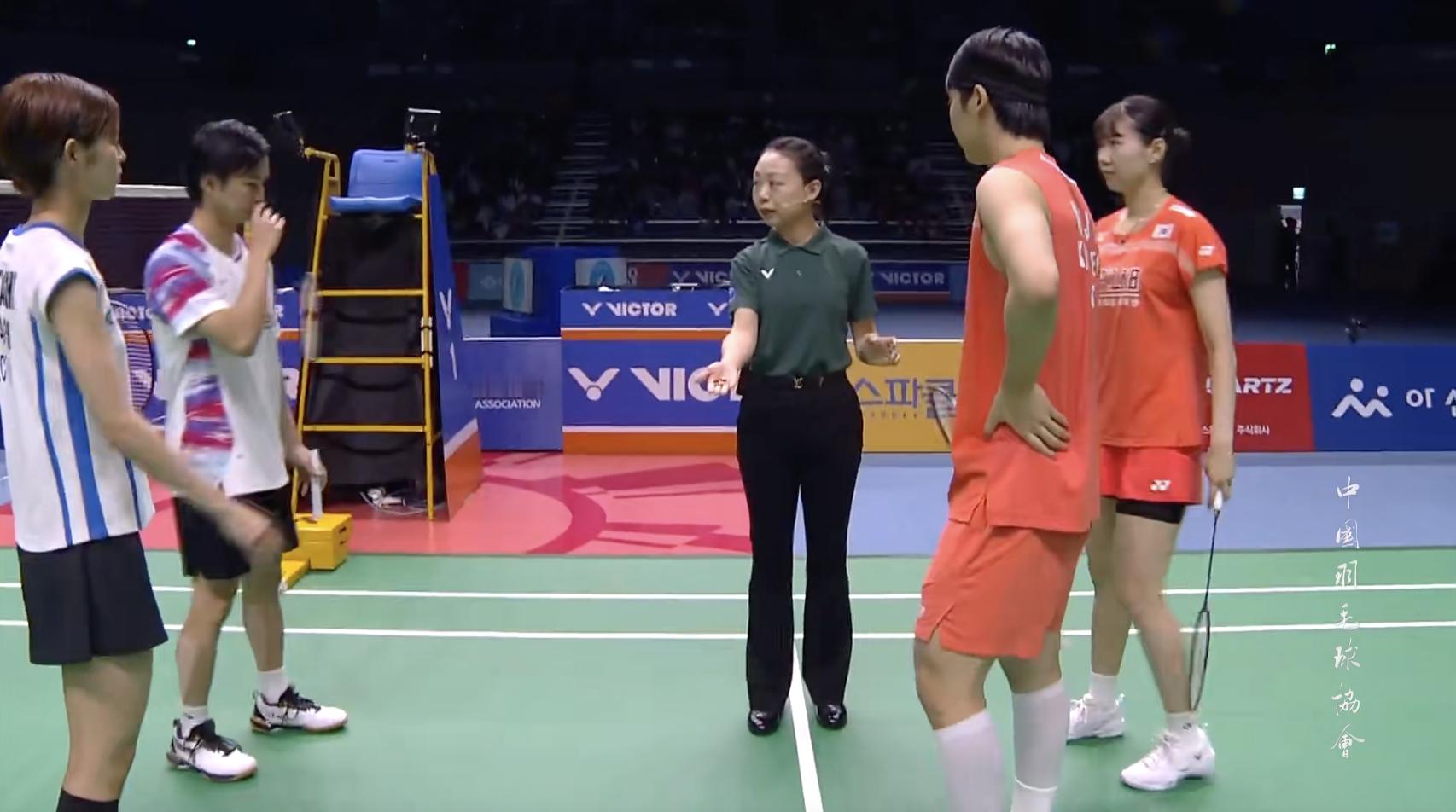 渡边勇大/田口真彩🇯🇵 vs 🇰🇷金在贤/张荷贞，混双决赛更看好哪边？2