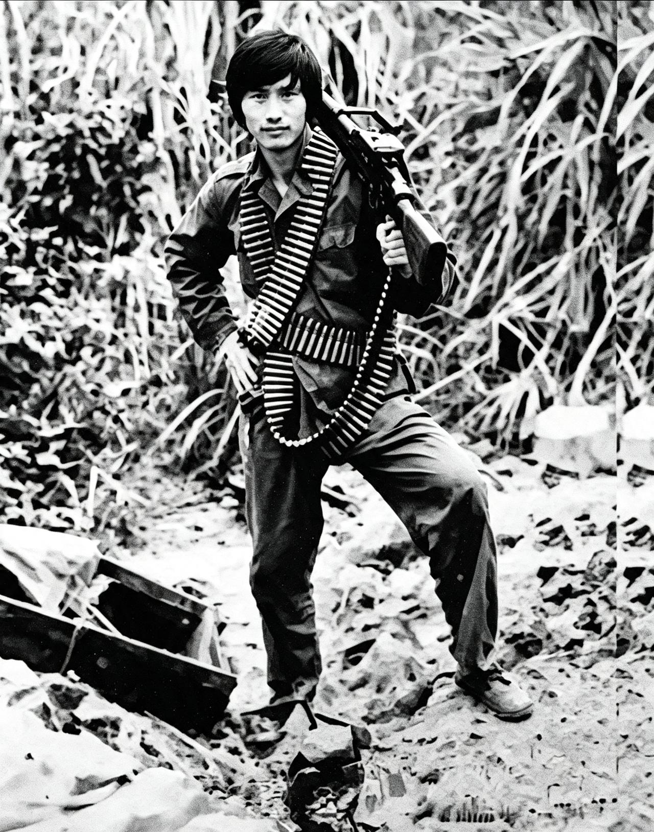 张东仓山东人，1985年老山轮战期间是侦察班班长，带领侦察班驻守116高地观察所