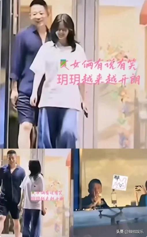 汪小菲和女儿小玥玥在一起时肉眼可见的变化就是开朗了，他会不停的和女儿说话记录女儿