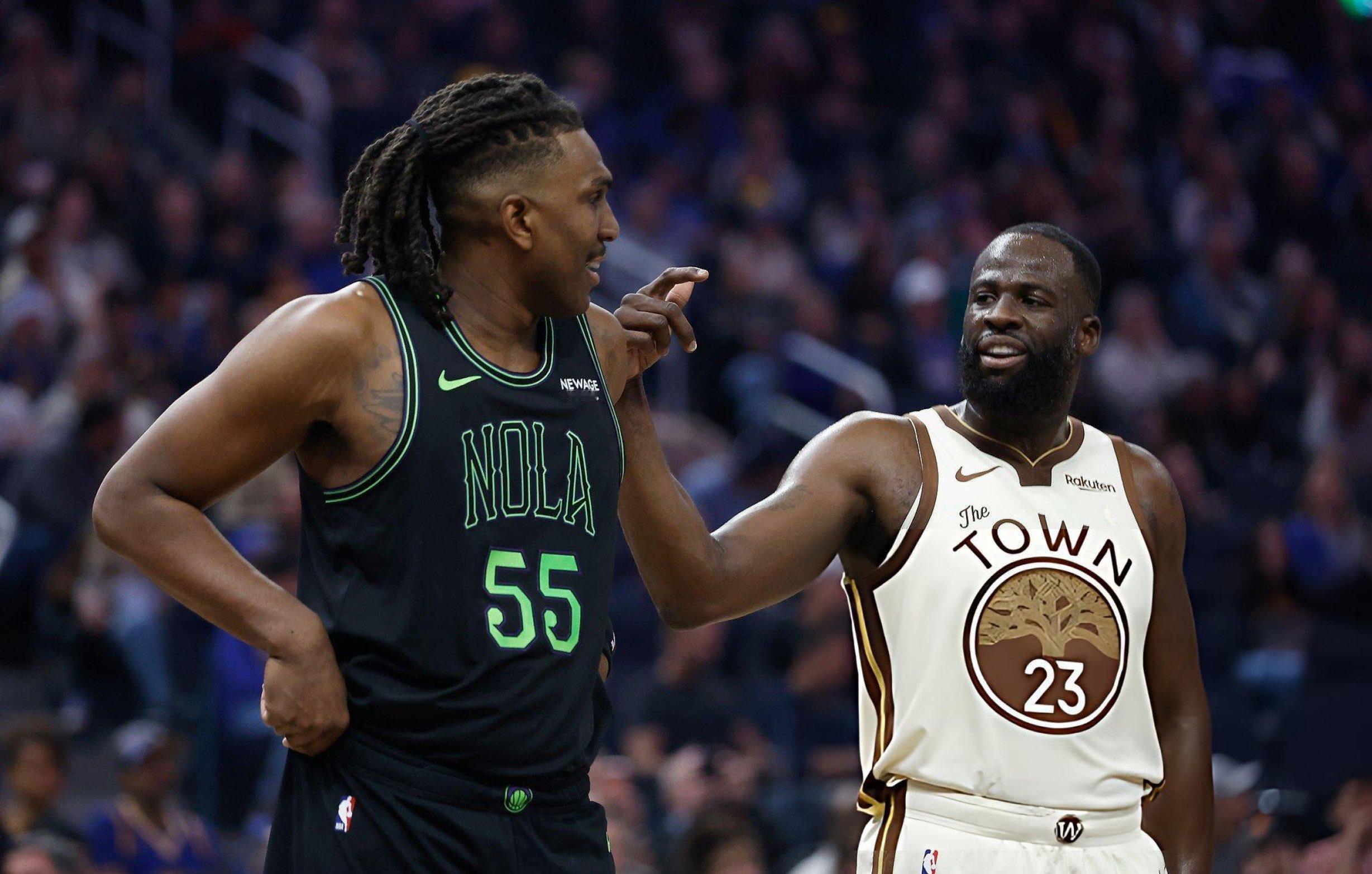 追梦&卢姥爷❤️鹈鹕vs勇士新赛季篮不住