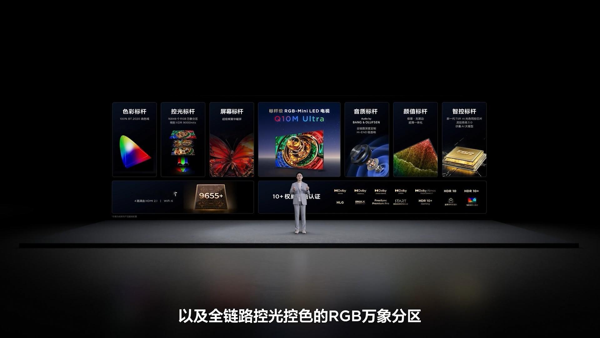 在2025年TCL Mini LED电视秋季新品发布会上，TCL共推出三大款Mi