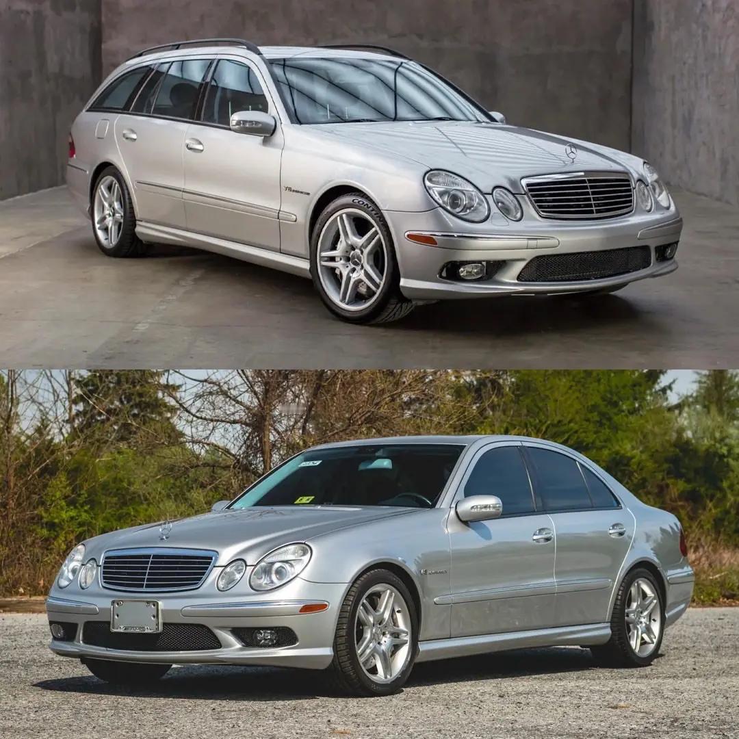 在很多人心里，真正的 AMG，早就停留在了机械增压时代。而这两台 W211 世代