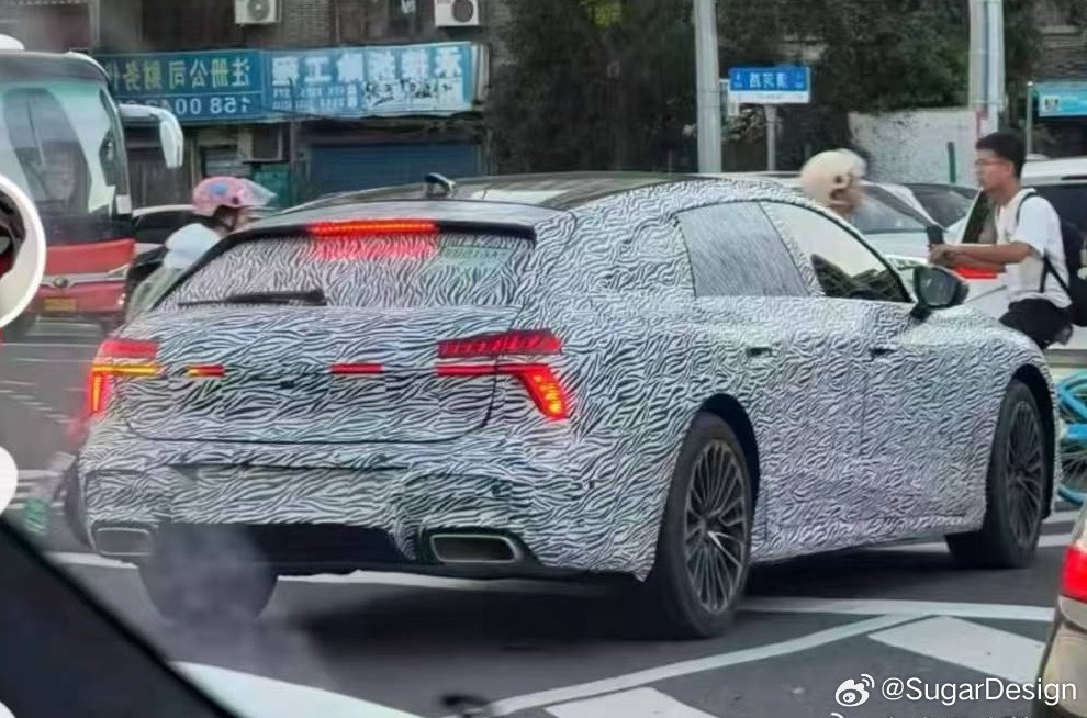网传的上汽奥迪A7L旅行车，求证了一下是真的[哆啦A梦吃惊]采用了无框车门，A5