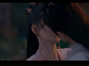 鞠婧祎陈哲远《仙剑四》吻戏，哇哦 ​​​