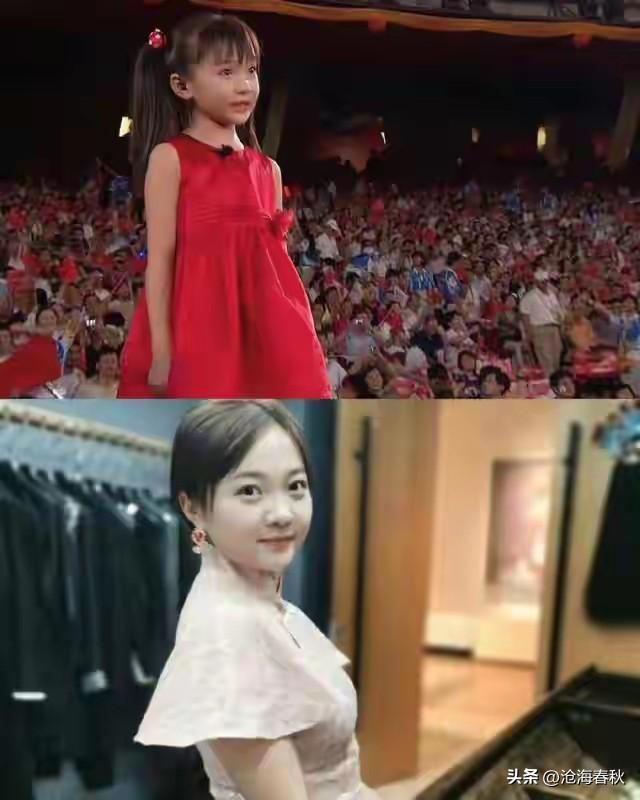 林妙可究竟中了什么审美的毒
除了小时候唱歌的那一次
后来的打扮走的都是中年妇女路