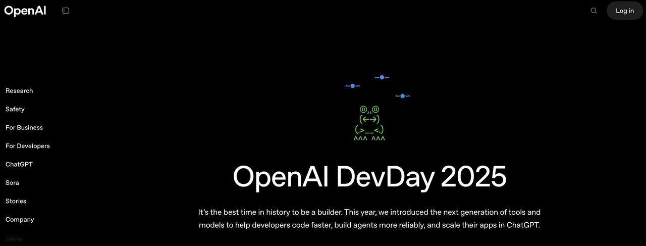 OpenAI DevDay 2025：三大升级，AI 工具生态再提速

今年的 