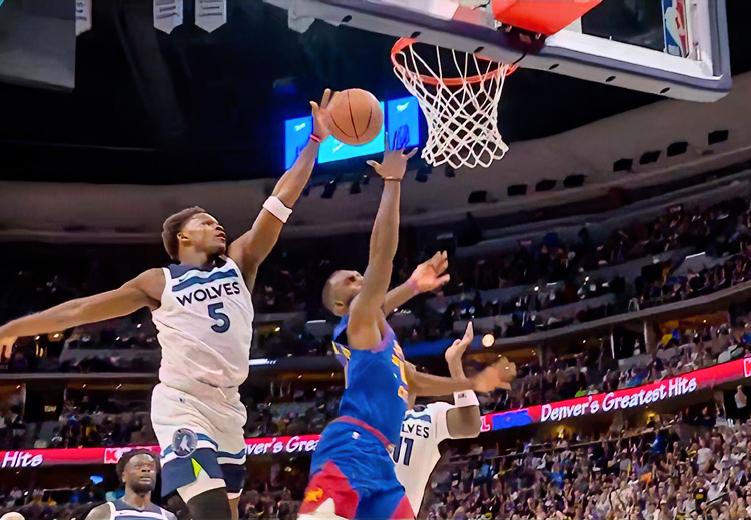 森林狼次节转变决定战局，向战神华子致敬！
今日掘金没能守住主场优势，在G2较量中