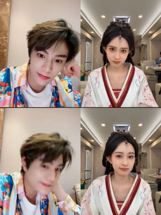 好萌的两个人。。。