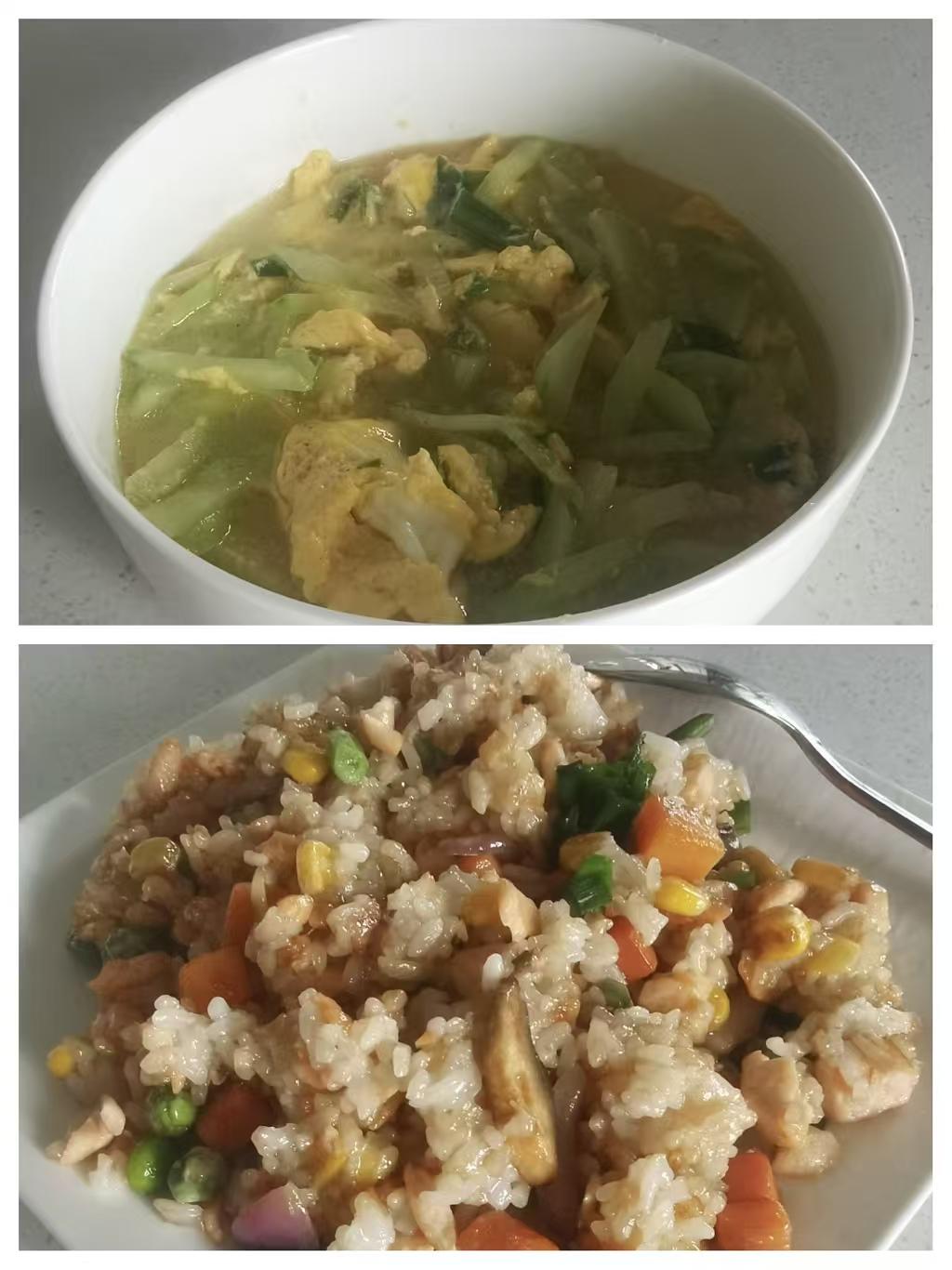 一个人吃饭，也要认真安排好一周的伙食。

刚过去的这一周除了清蒸鸽子和上周完全一