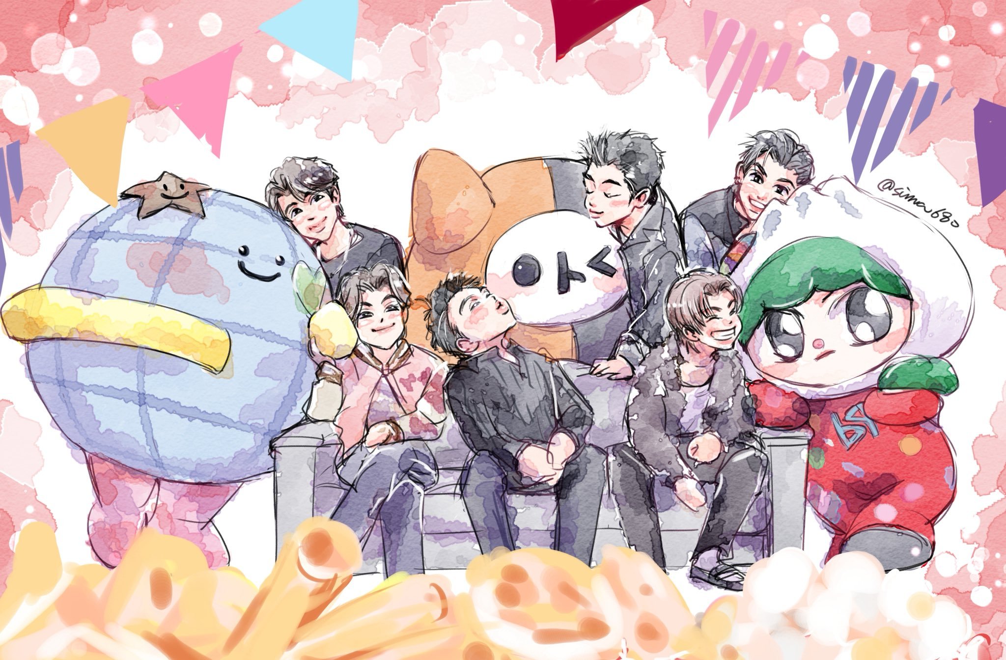 这个FFF帮6+3最最萌啦🥳©sima680 