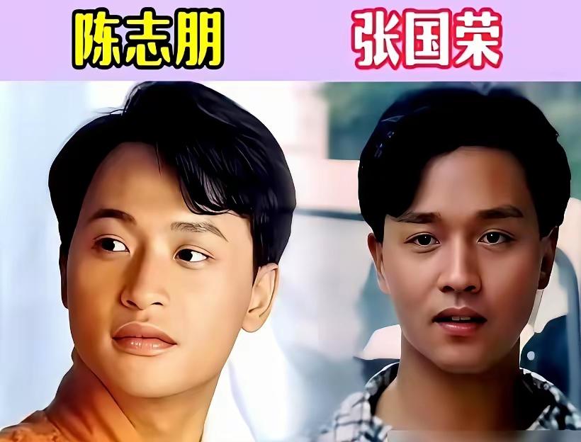 总是让人傻傻分不清，
真的感觉他们共用一张脸。
陈志鹏和张国荣。
杜玉明和计春华