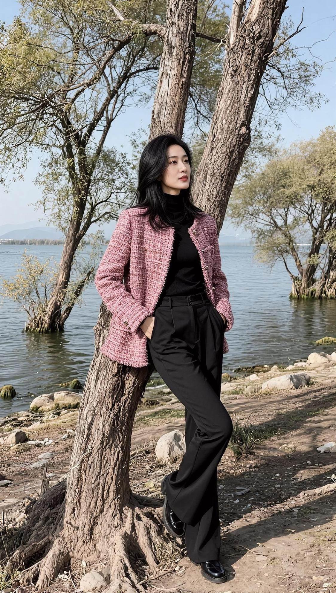 AI简约随拍 抖音ai创作 颜值在线 自然美景 上热门