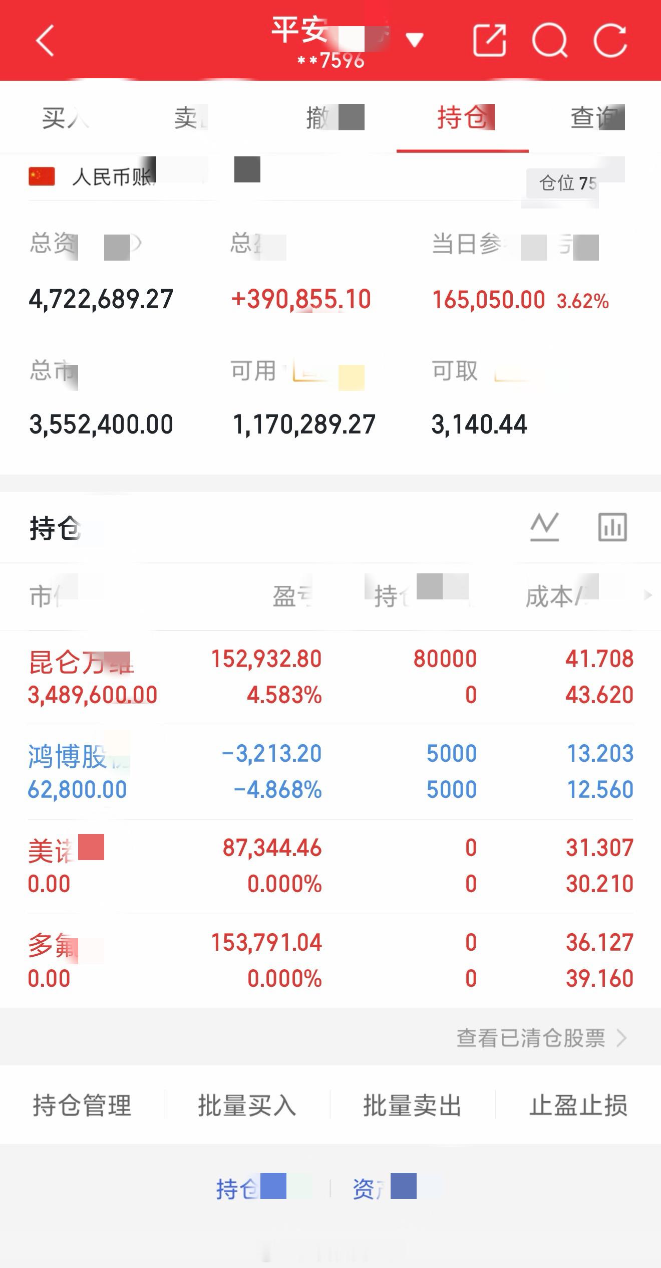 8月14日星期五昆仑万维300418鸿博股份002229股票有涨有跌有输就有赢就