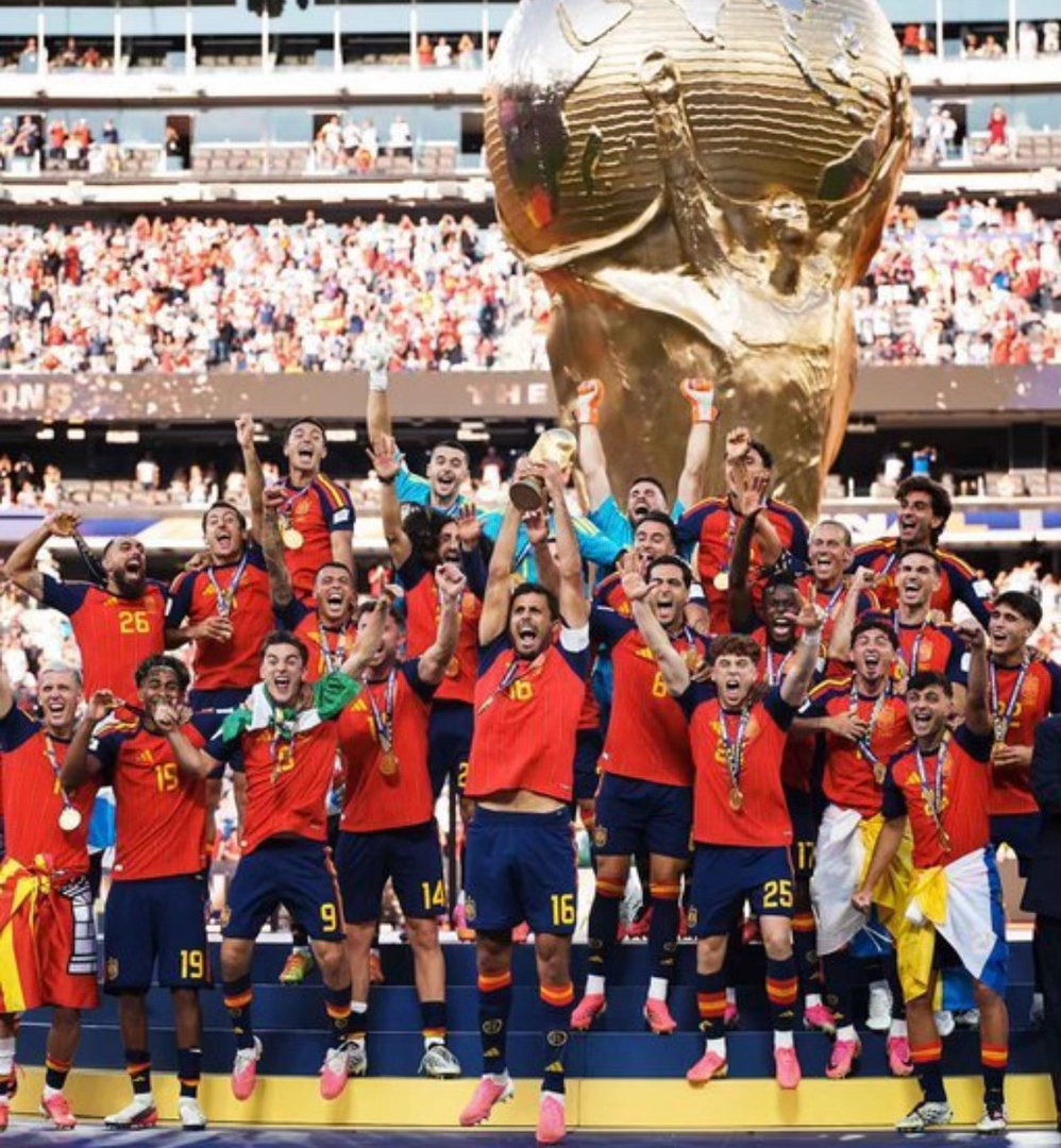 世界杯冠军奖金竟要交美国税2026年7月19日，西班牙队击败阿根廷夺得世界杯冠军