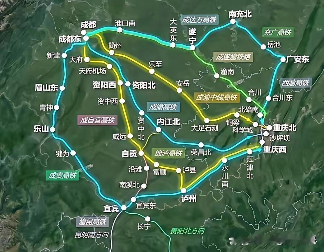 泸遵高铁这是彻底凉凉了？
泸州至遵义铁路是普速铁路，暂不具备按高铁建设的条件。