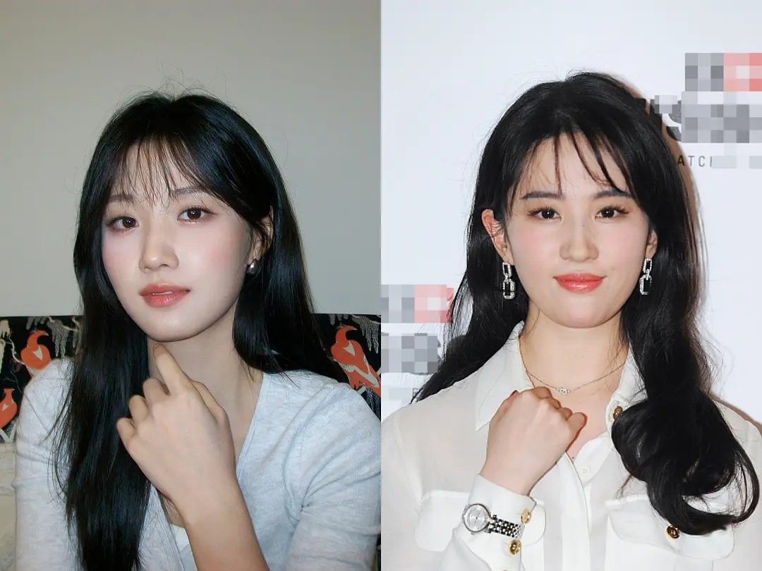 有人说卢昱晓这个造型很像刘亦菲，大家觉得呢？ ​​​