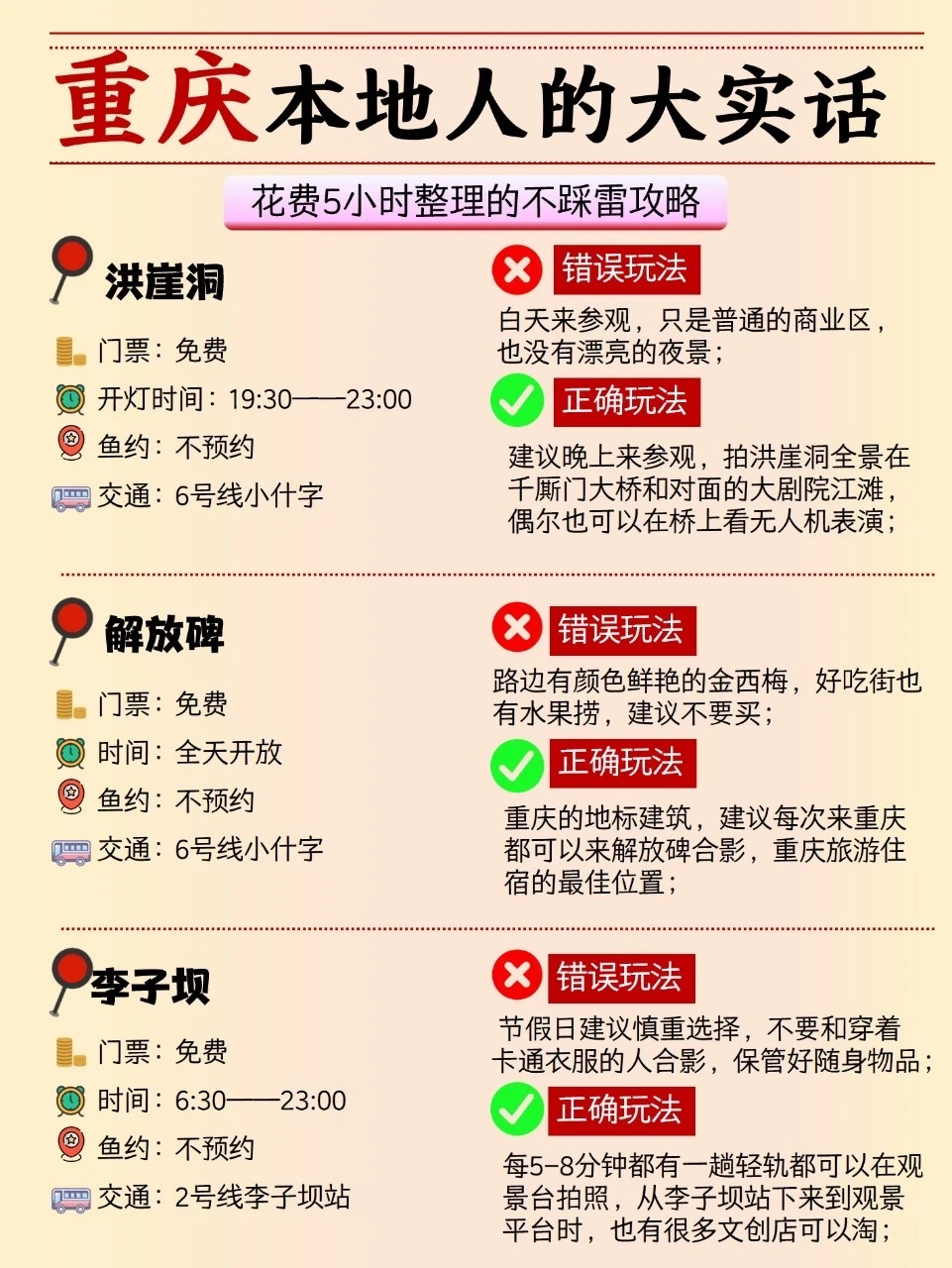 寒假来重庆旅游真的要听劝，本地人的大实话