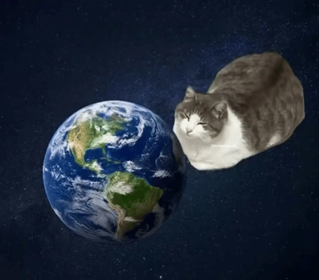 地球自转的原因🌎🐈（x/bback_it_up） 