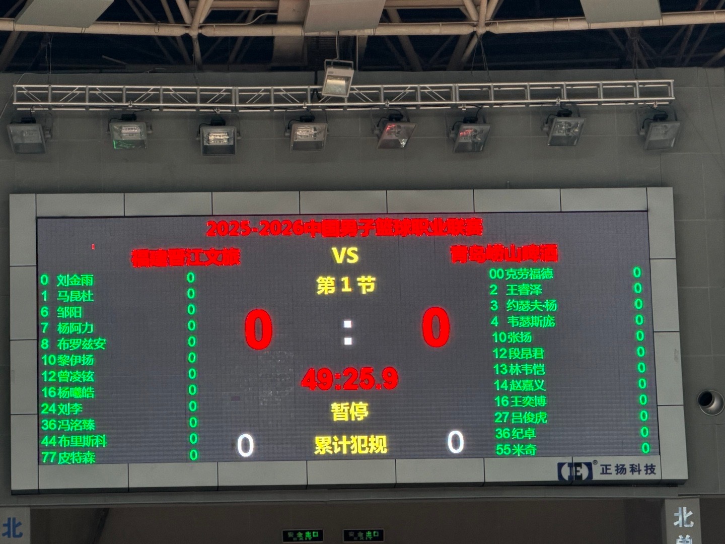 今天晚上福建对阵青岛大名单！福建男篮vs青岛男篮