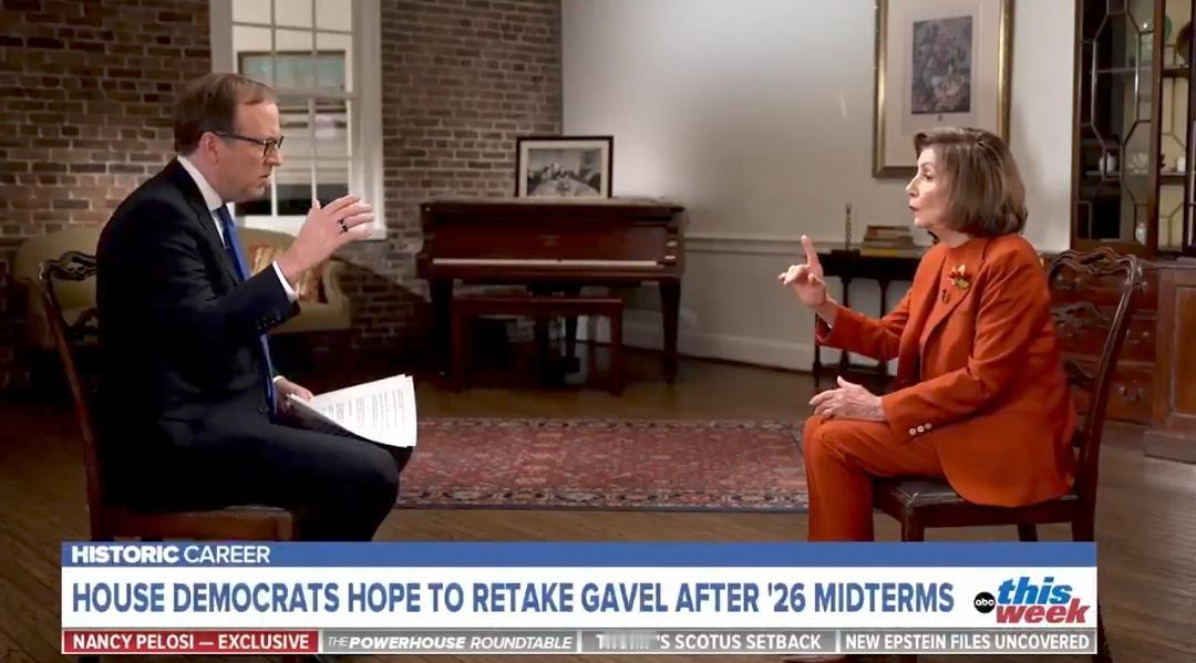 新闻快讯——南希·佩洛西表态：当下国会共和党人已然架空国会职权，他们对总统的要求