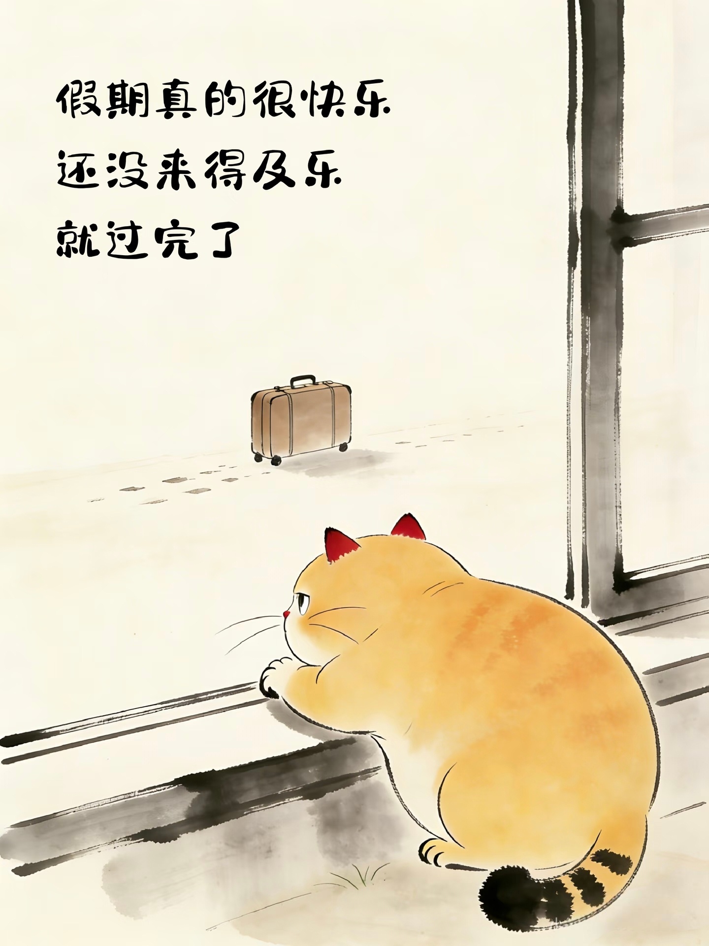 生活手记[超话]假期真的很快乐，还没来得及乐，就过完了。生活手记 ​​​