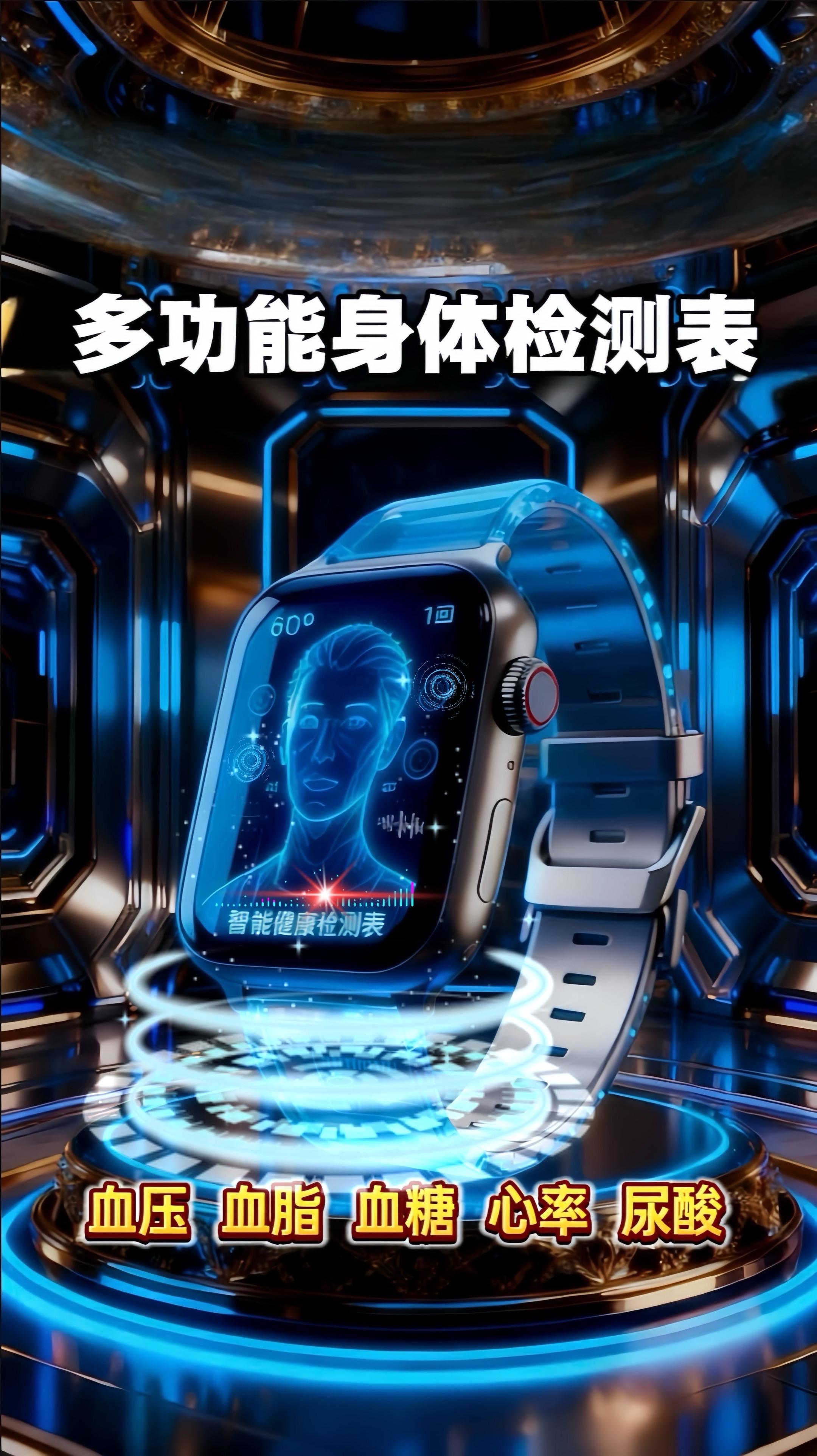 科技改变生活智能健康手表 爸妈健康 血糖血压监测 养老好物