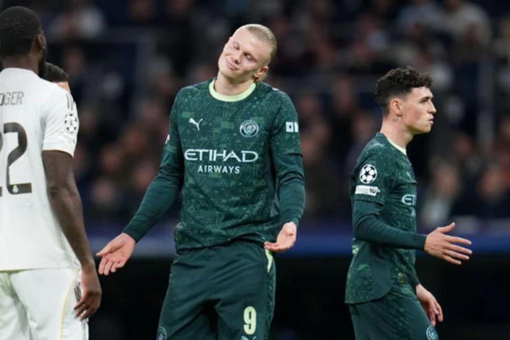 客战皇家马德里是埃尔林·哈兰德在欧冠联赛中的第50次首发，此役点射破门的他已攻进