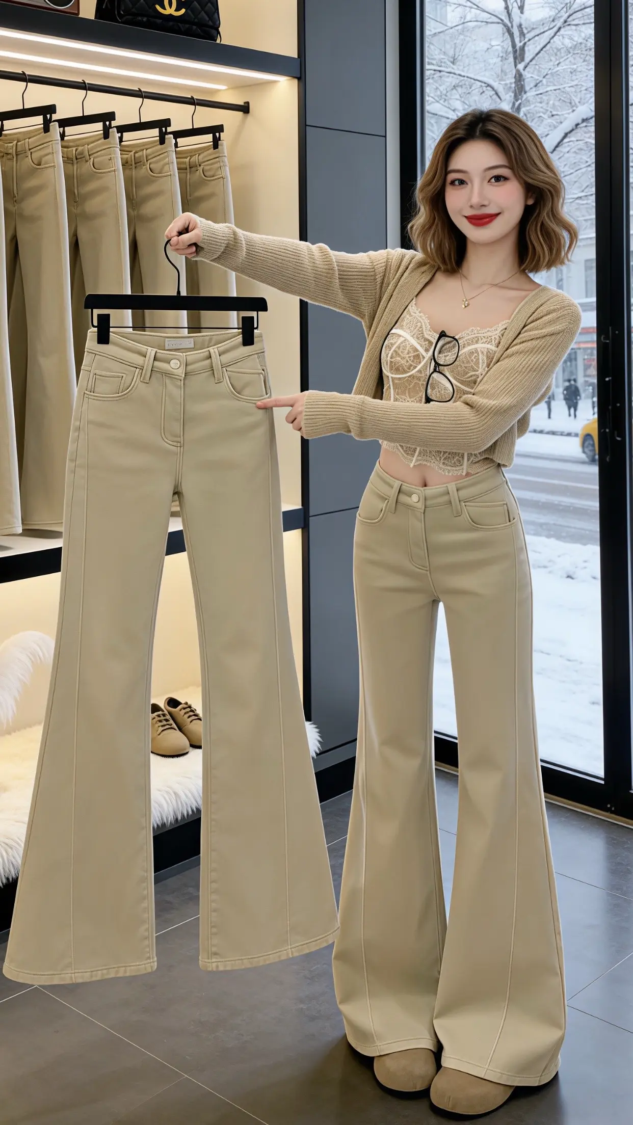 新年拍出超好运  每日搭配分享入穿谁好看  随性穿搭 穿出自己的风格 牛仔裤