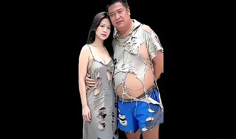 真是变天了！
这样的破烂衣服据说价值5万，我看与我家的破抹布一个样。

人类的审