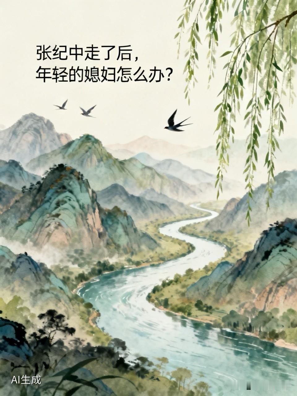 张纪中走了后,年轻的媳妇怎么办?
张纪中走了以后，年轻的妻子也已经不年轻了，人家