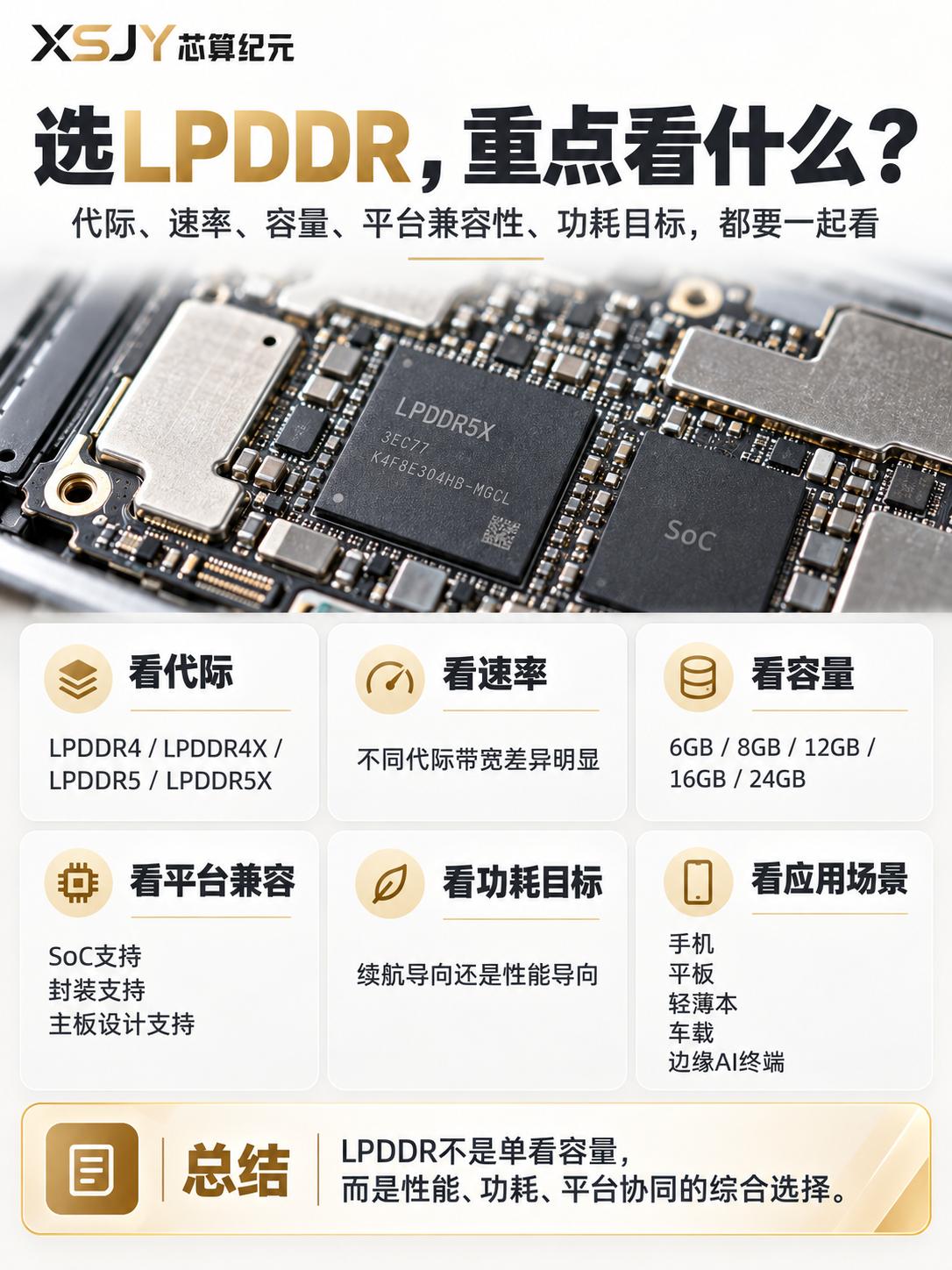 手机运存从 6GB 卷到 24GB
背后的主角都是 LPDDR🤔
	
它到底是