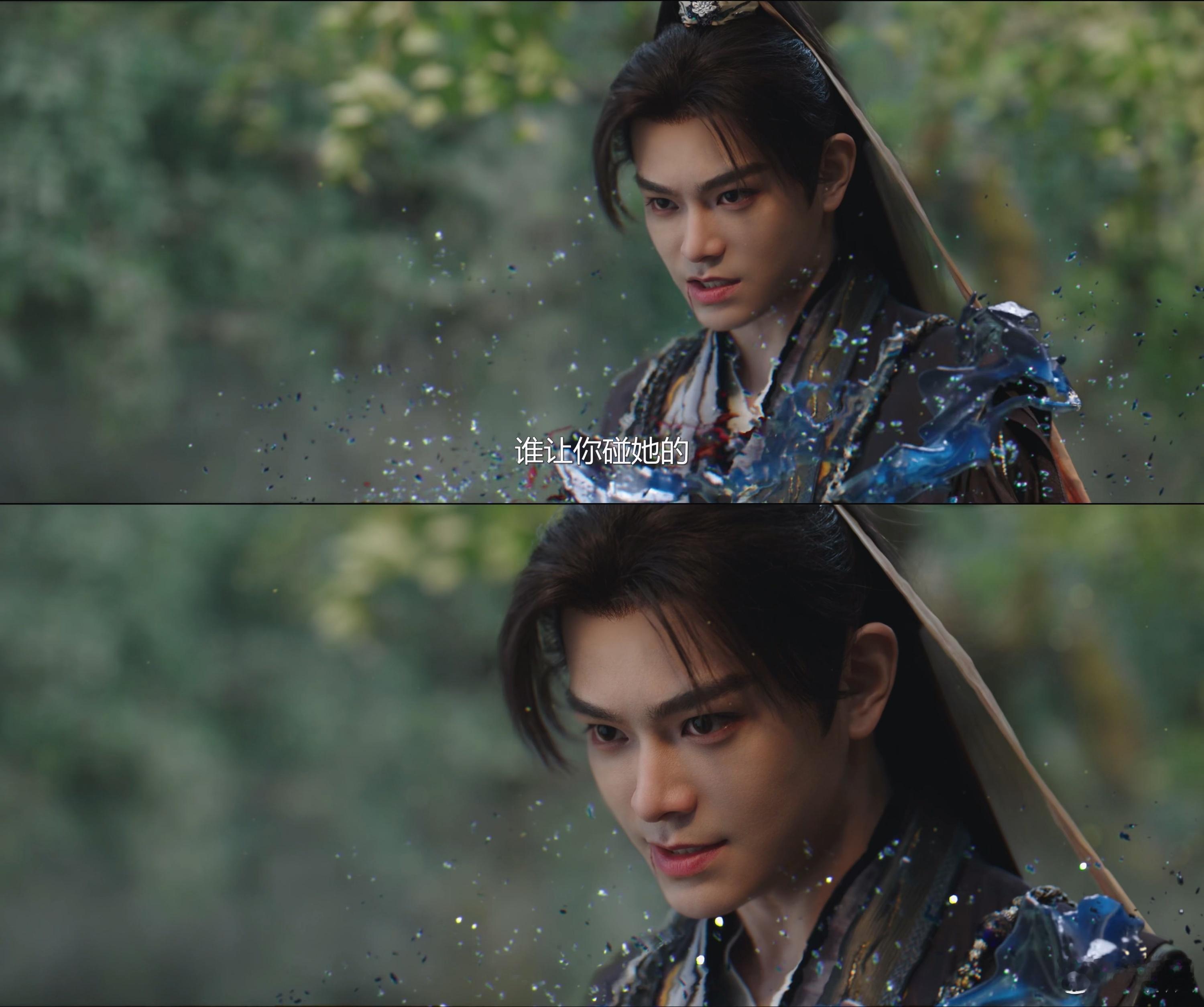 #慕声束妖带和牵狗绳有什么区别#前一秒，眼看妙妙危险，慕声立马扯掉发带：谁让你碰