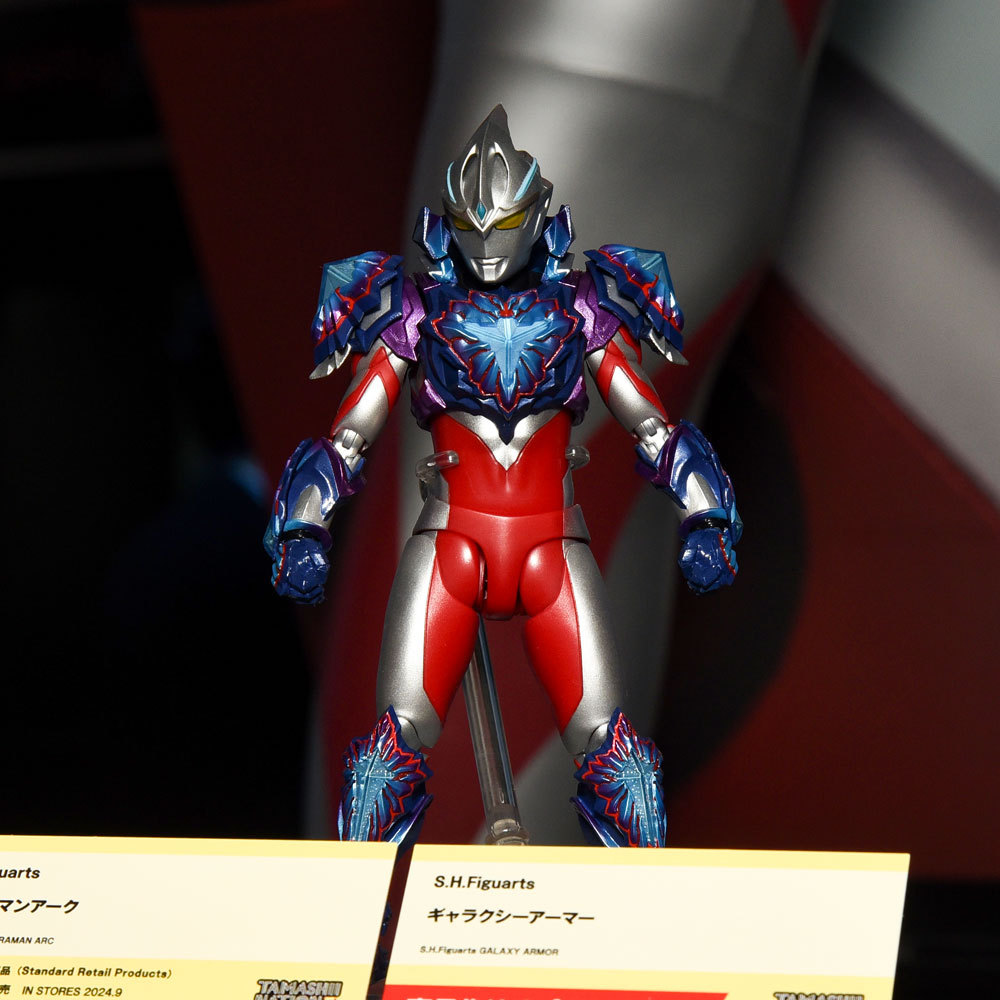 【万代魂展2024】S.H.Figuarts 亚刻奥特曼 银河装甲S.H.Fig