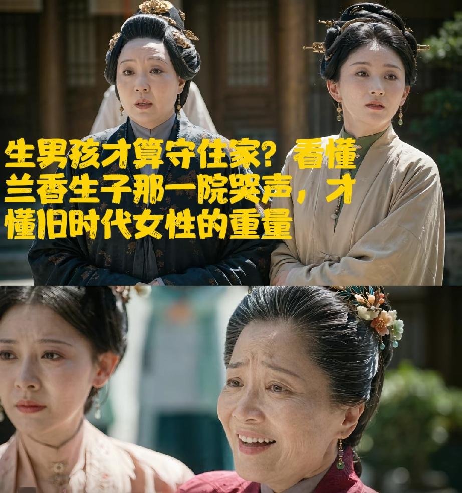 不知道看《兰香如故》这一段的时候，有没有人和我一样，印象很深。
 
许兰香生下男