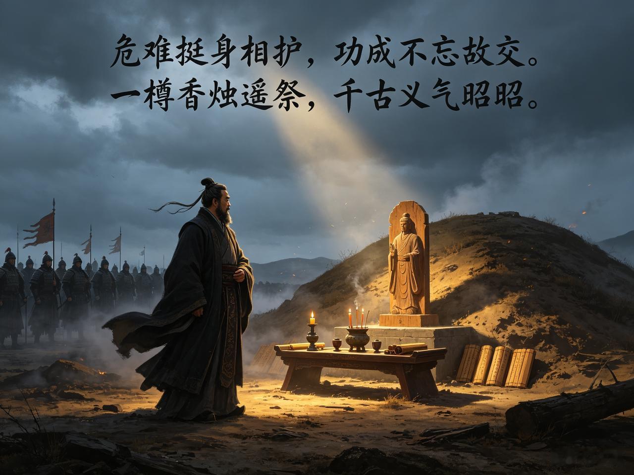 小故事
 
曹祭鲍信

初平三年，
天下大乱，
黄巾余党，
兵马凶悍，
闹得兖州