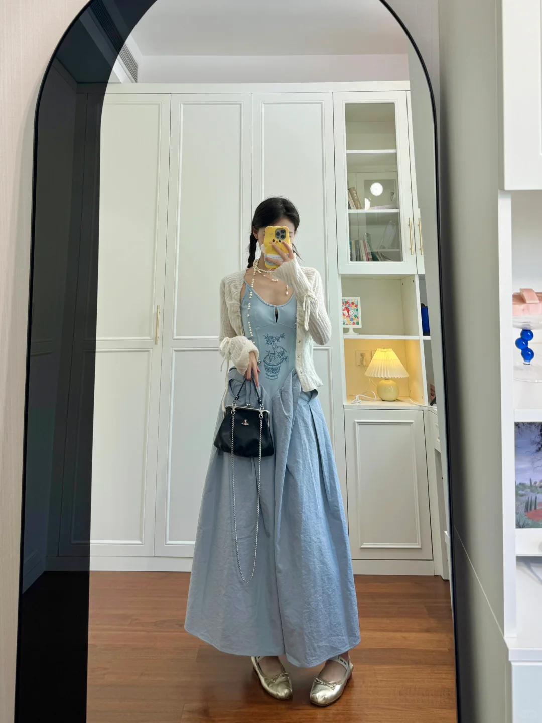 为秋天准备的长裙💦大裙子好舒服！