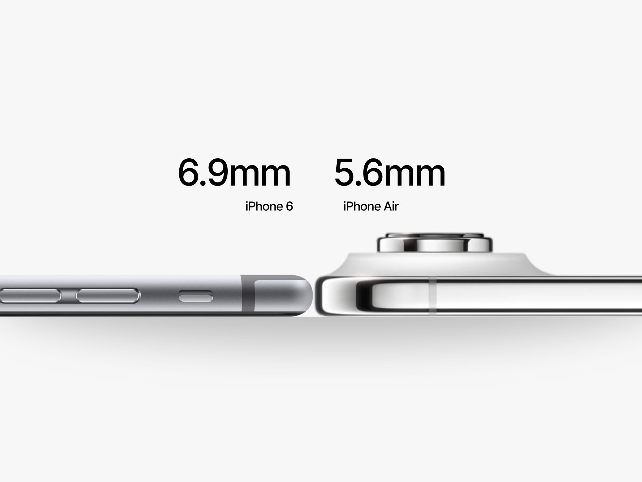 iPhone17Air和iPhone6对比经典永远不可能超越，iPhone4-i