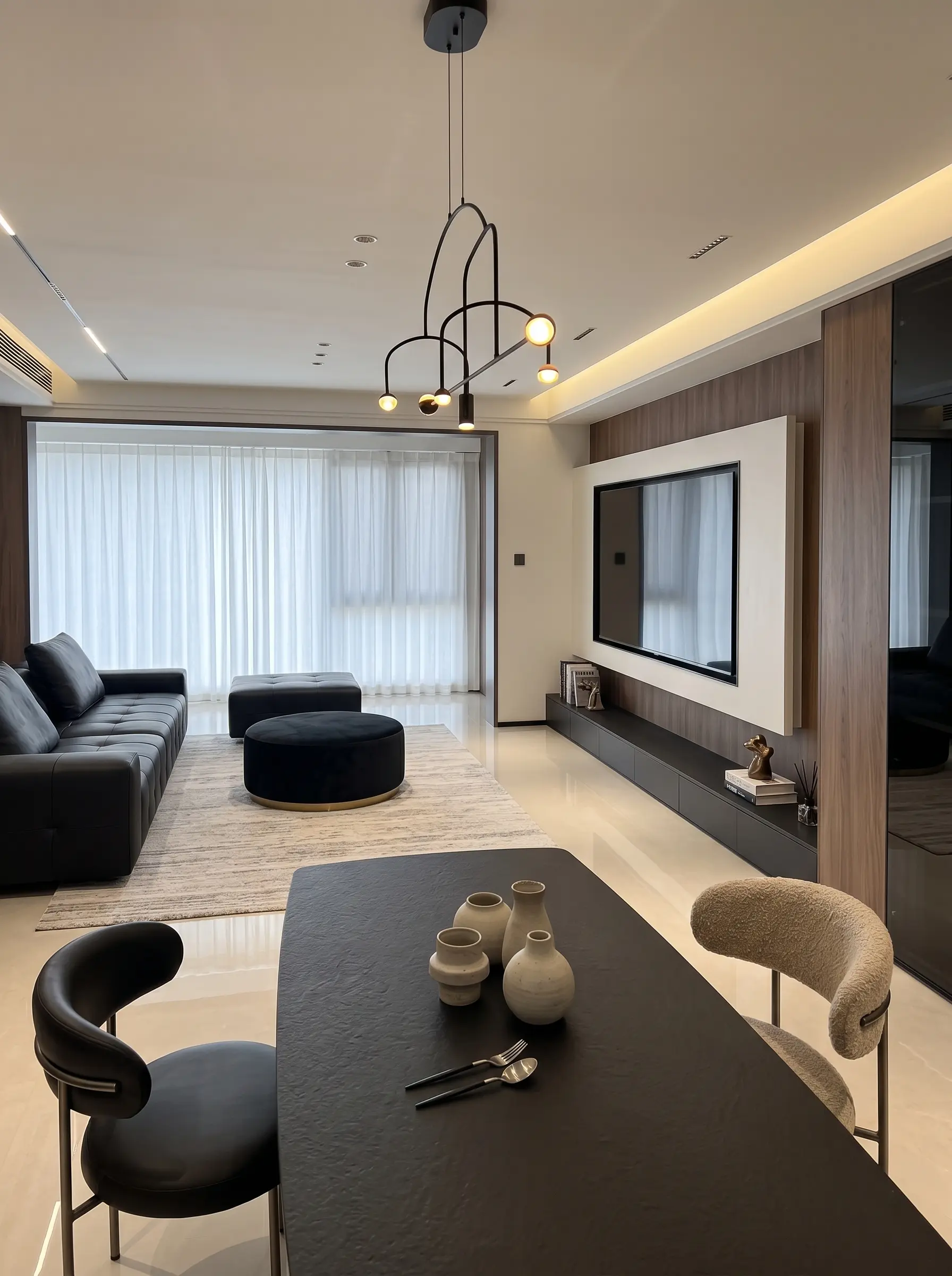 成都128㎡都有那霸总味了