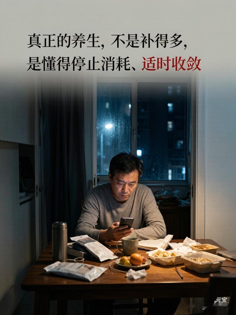 倪海厦谈养生，最该听懂的不是“补”，而是一个“藏”字

凌晨一点，养生群里还是很