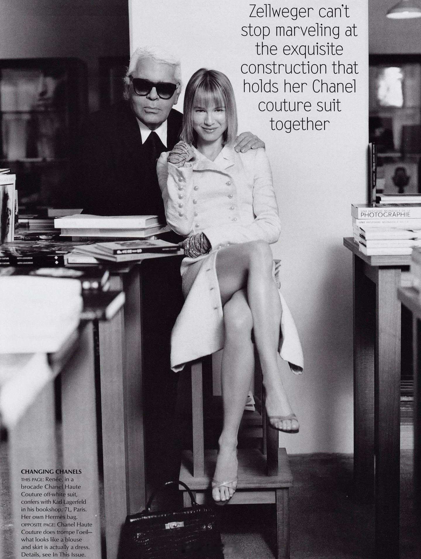 “Bridget Jones Takes Paris”，Renée Zellw